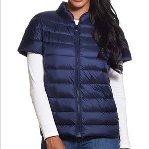 Brand new Martha Stewart cap sleeve puffer vest